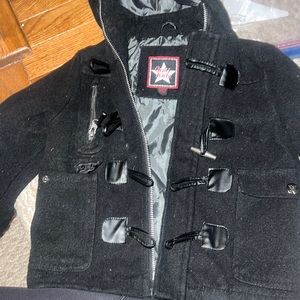 Only kids apparel wool navy black winter spring coat kids children toddler